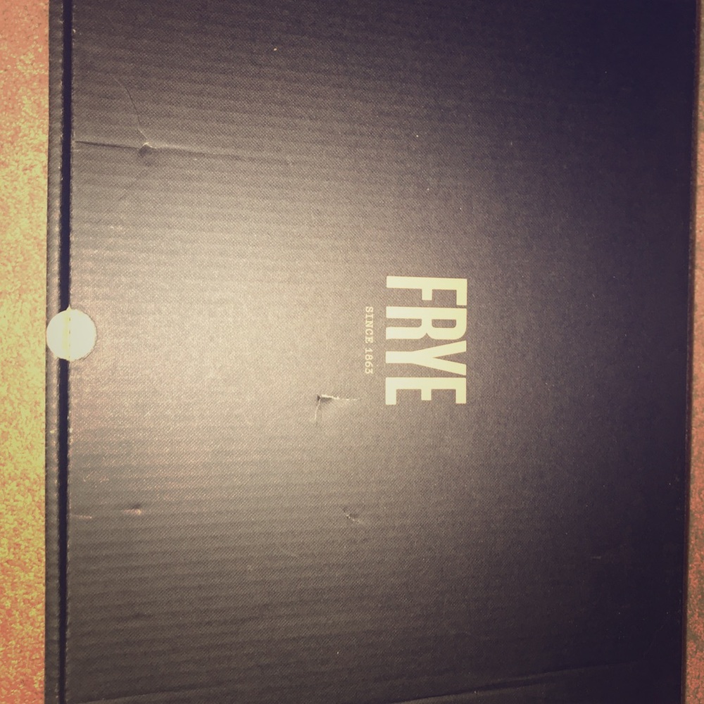 Black Melissa Frye boots, tall